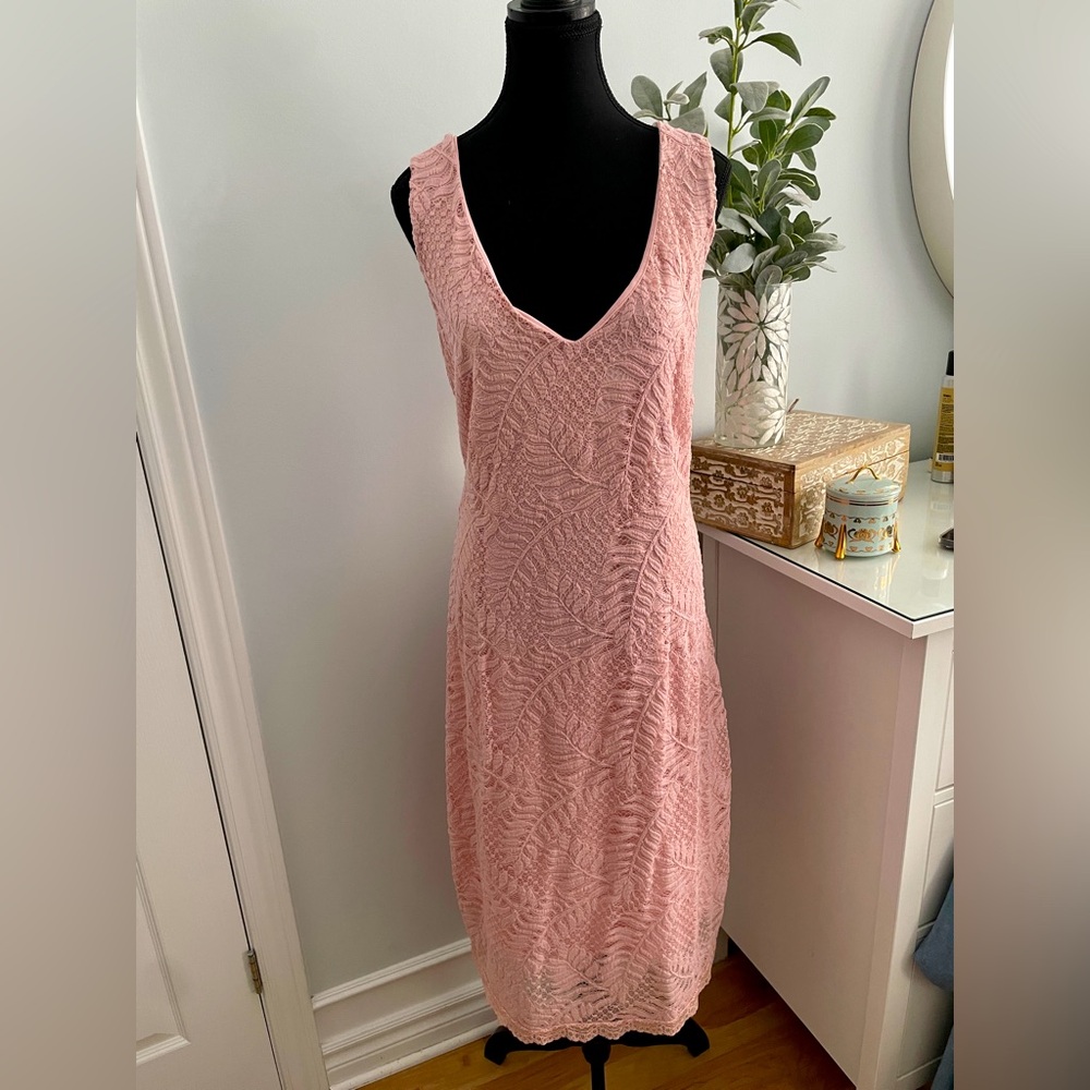 NWT Love & Legend (soft) Pink Lace Dress
